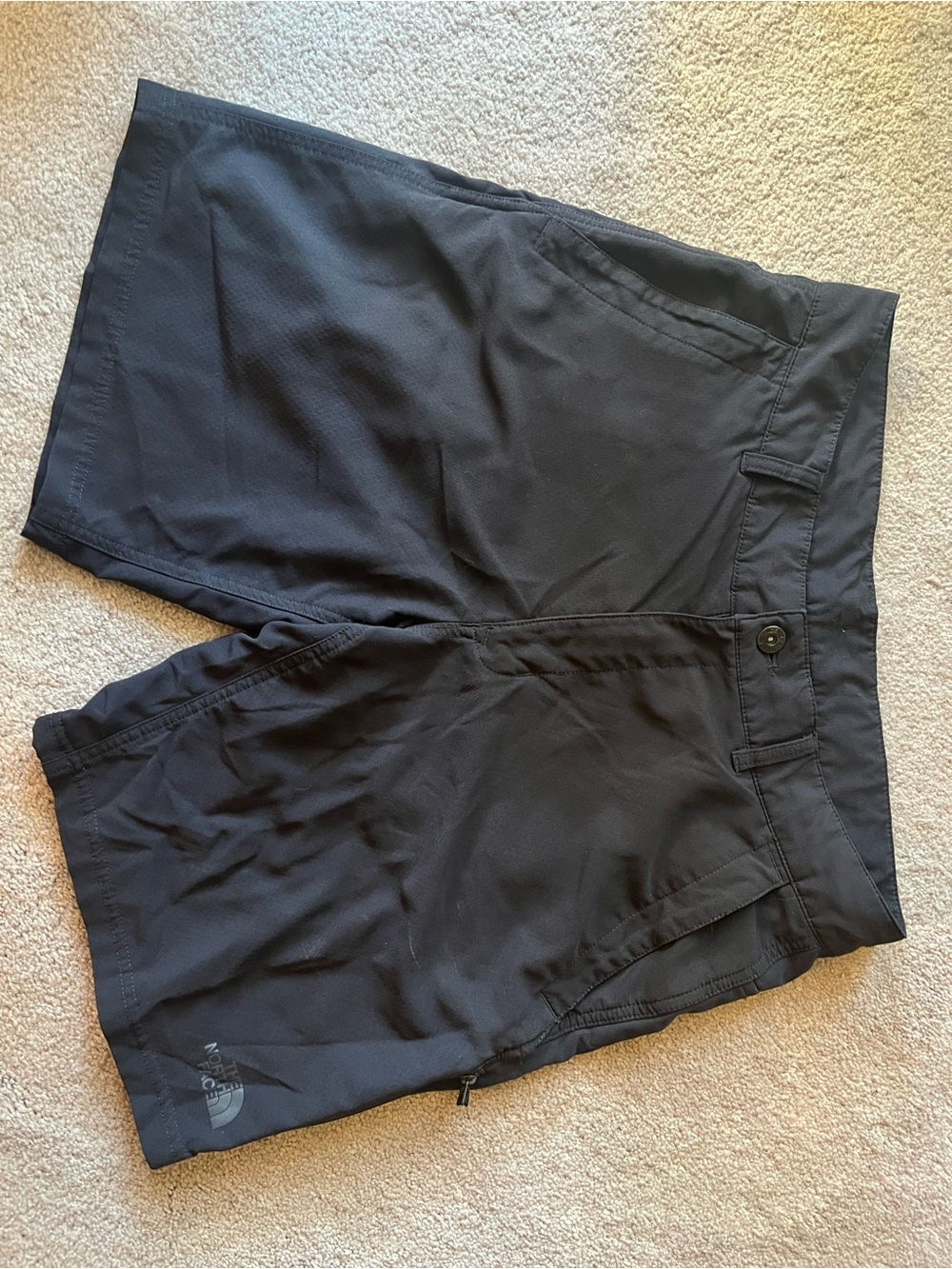 The North Face Men's Black Hybrid Active Shorts